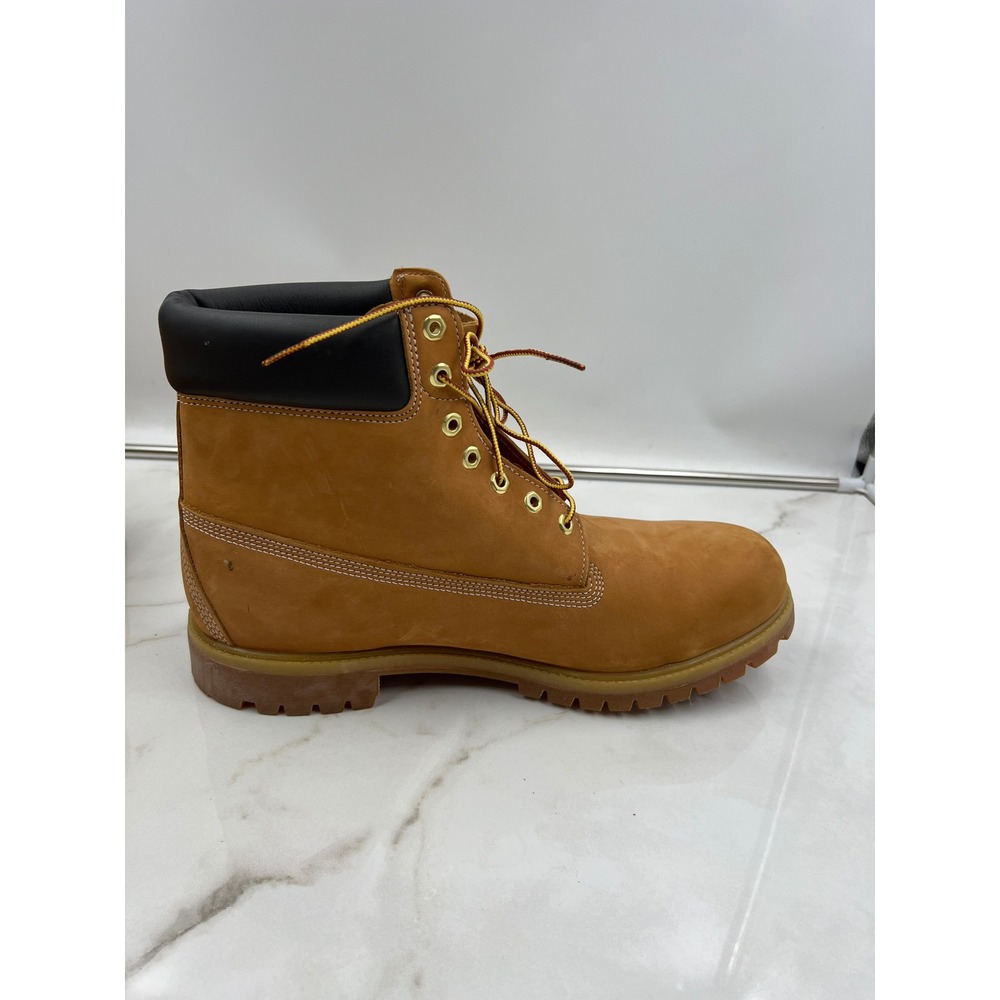 Timberland Boots Mens15 6 Inch Premium Waterproof Nubuck Leather Thinsulate 400 - Picture 7 of 14